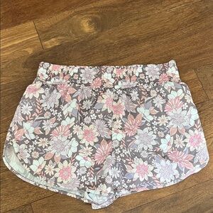 Z Supply Floral Athletic Shorts